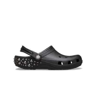 Giày Clog Unisex Crocs Classic Studded - Black
