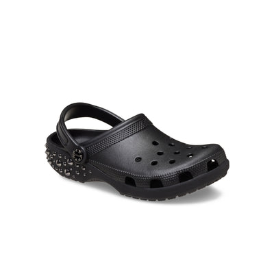 Giày Clog Unisex Crocs Classic Studded - Black