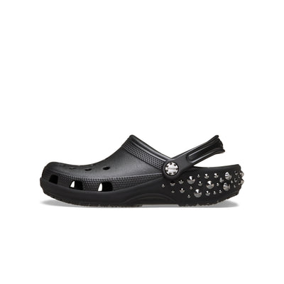 Giày Clog Unisex Crocs Classic Studded - Black