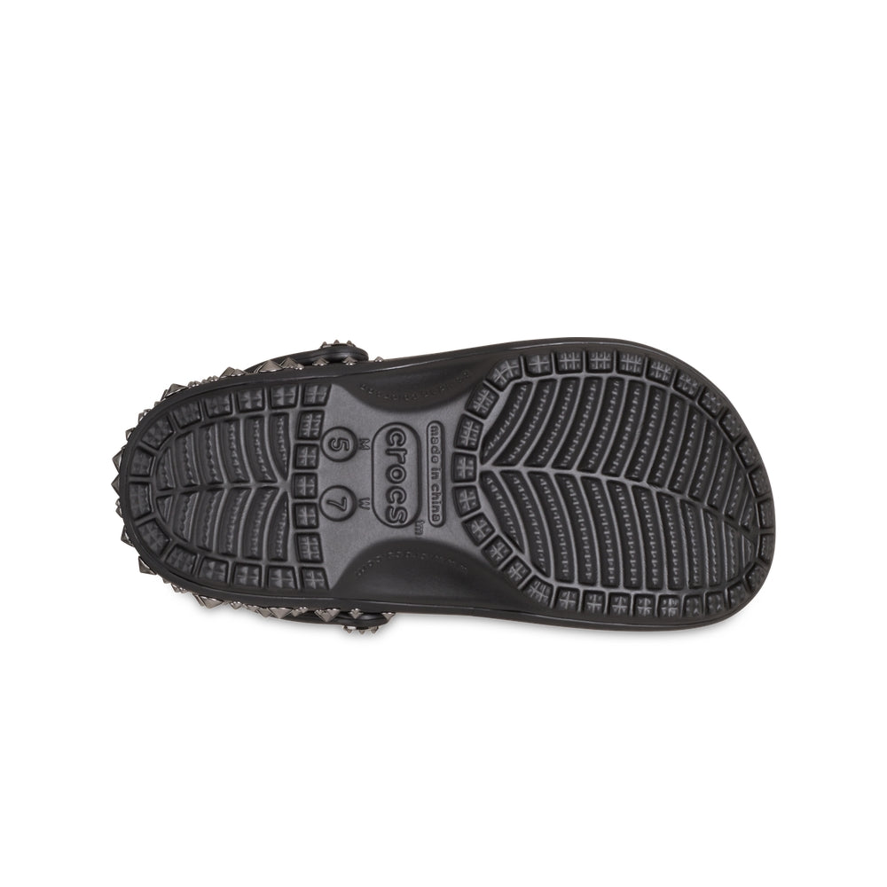 Giày Clog Unisex Crocs Classic Studded - Black