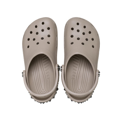 Giày Clog Unisex Crocs Classic Studded - Taupe
