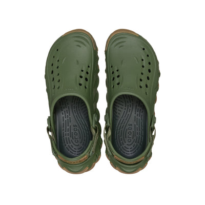 Giày Clog Unisex Crocs Echo Gum Ro - Army Green