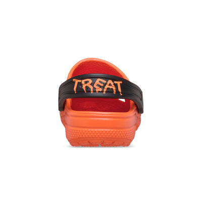 Giày Clog Trẻ Em Crocs Classic Jack O Lantern Lights - Orange