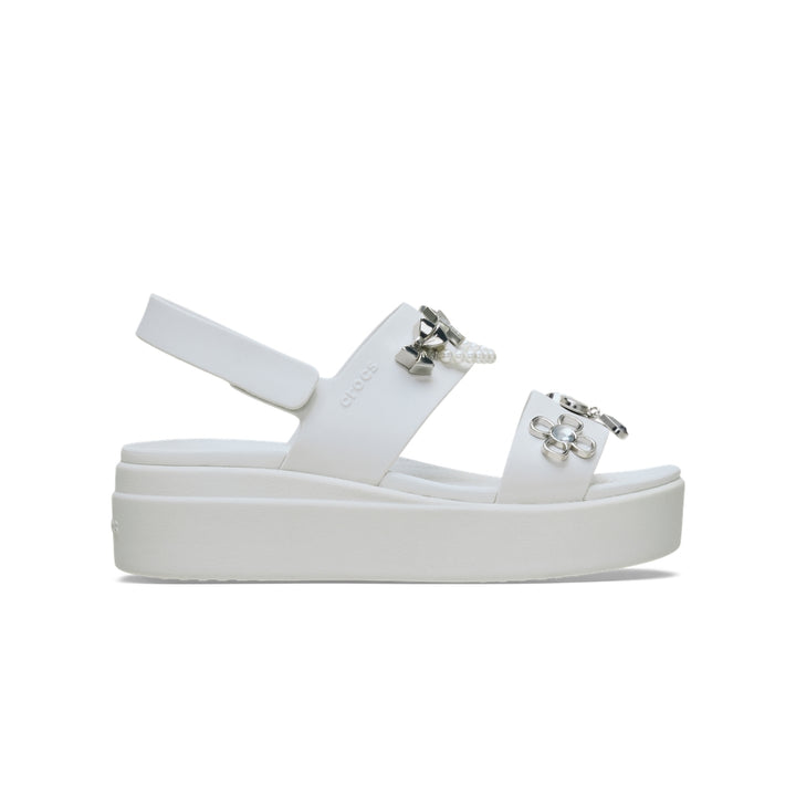 Giày Xăng Đan Nữ Crocs Brooklyn Pre Embellished 4U - Moonlight - Crocs™ Việt Nam