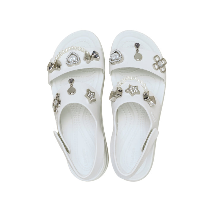 Giày Xăng Đan Nữ Crocs Brooklyn Pre Embellished 4U - Moonlight - Crocs™ Việt Nam