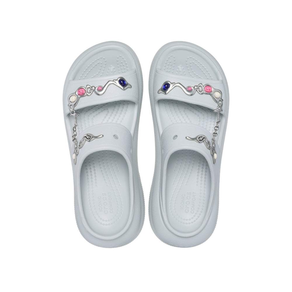 Dép Xăng Đan Unisex Crocs Classic Crush Jewels - Mirage