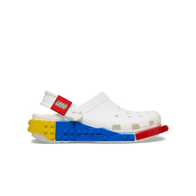 Giày Clog Unisex Crocs LEGO® Creativity - White