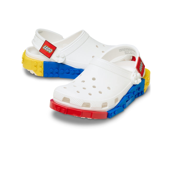 Giày Clog Unisex Crocs LEGO® Creativity - White - Crocs™ Việt Nam