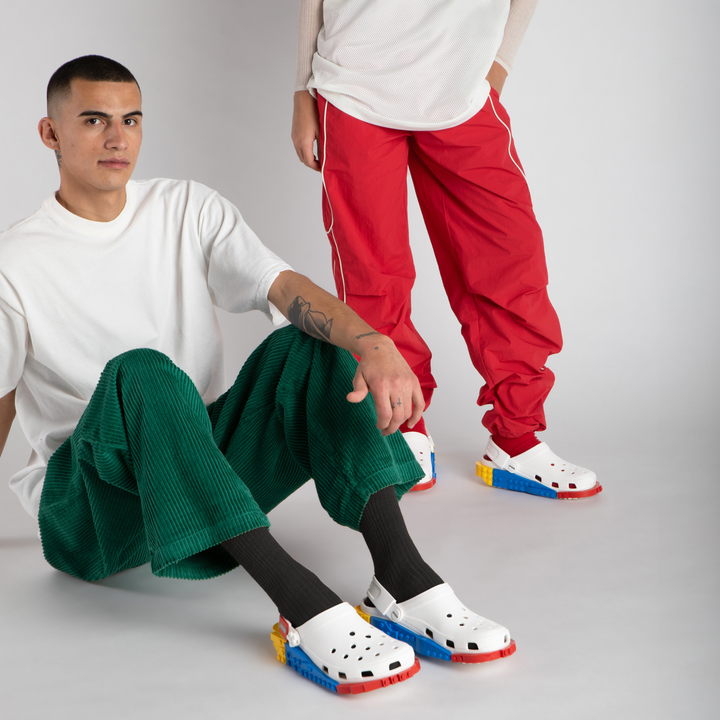 Giày Clog Unisex Crocs LEGO® Creativity - White - Crocs™ Việt Nam