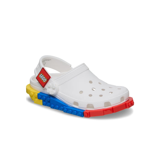 Giày Clog Trẻ Em Crocs LEGO® Creativity - White