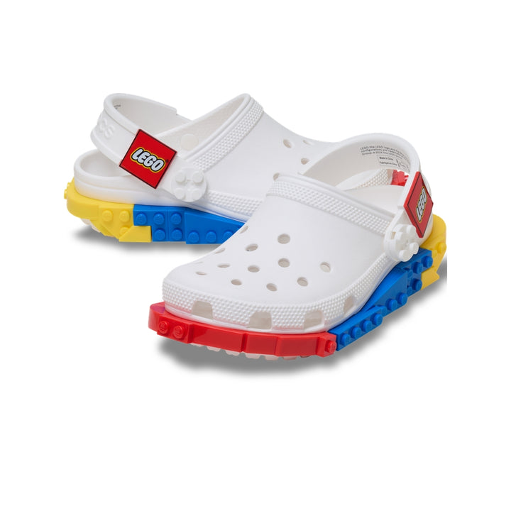 Giày Clog Trẻ Em Crocs LEGO® Creativity - White - Crocs™ Việt Nam