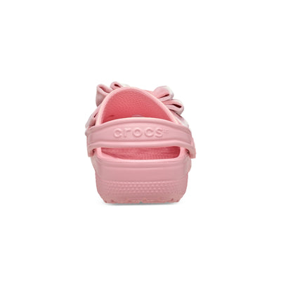 Giày Clog Trẻ Em Crocs Classic Bow - Powder Pink