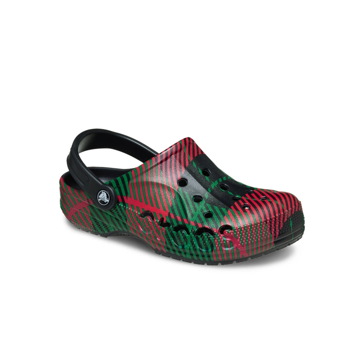 Giày Clog Unisex Crocs Baya Holiday Graphic - Kelly Green