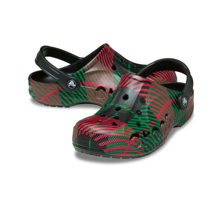 Giày Clog Unisex Crocs Baya Holiday Graphic - Kelly Green