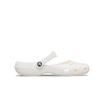 Giày Bệt Nữ Crocs Classic Ballet - Chalk