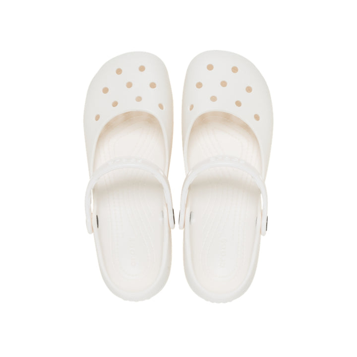 Giày Bệt Nữ Crocs Classic Ballet - Chalk - Crocs™ Việt Nam