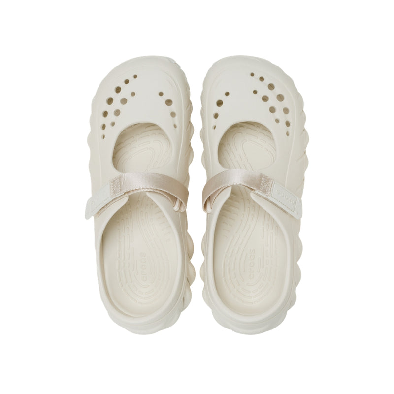 Giày Clog Nữ Crocs Echo Mary Jane - Summit White