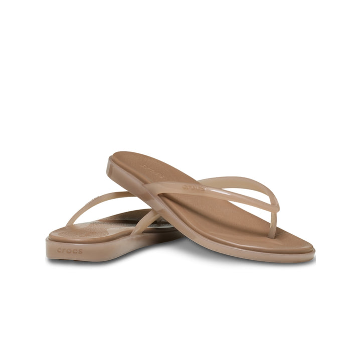 Dép Xỏ Ngón Nữ Crocs Miami Jelly - Chocolate - Crocs™ Việt Nam
