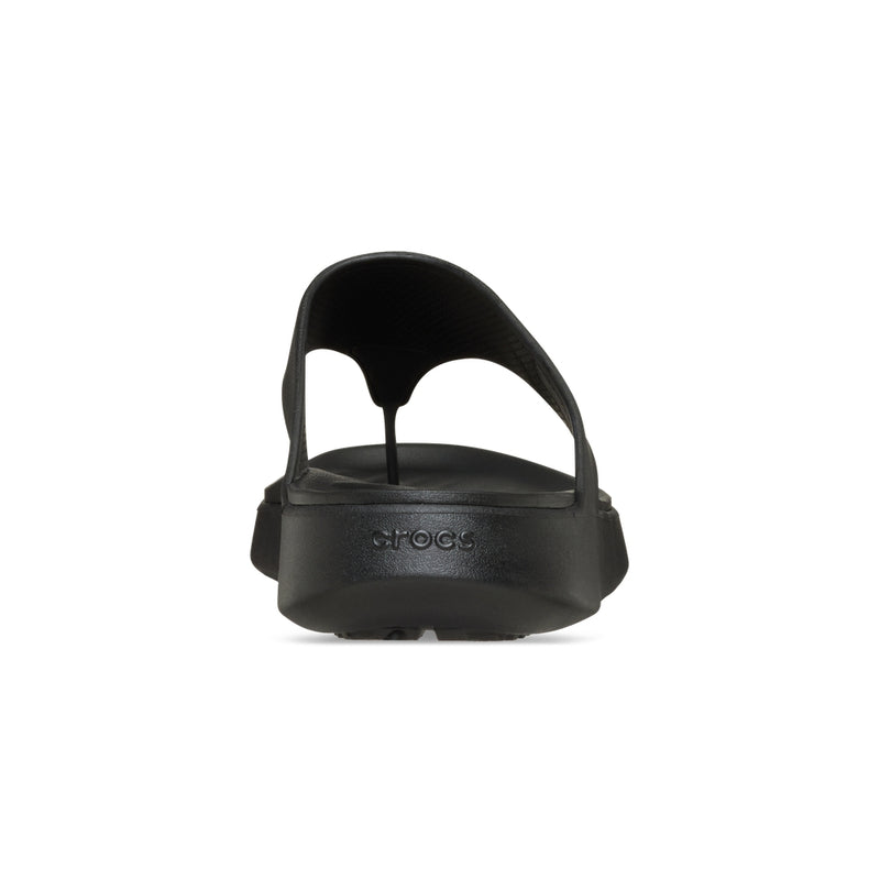 Dép Xỏ Ngón Nữ Crocs Getaway Triangle - Black