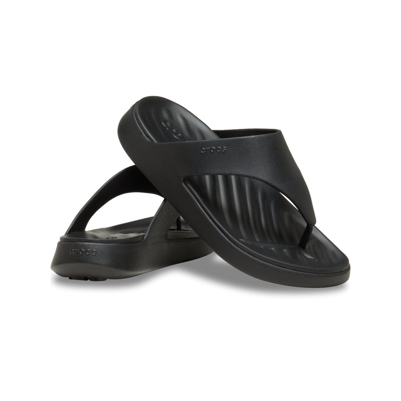 Dép Xỏ Ngón Nữ Crocs Getaway Triangle - Black