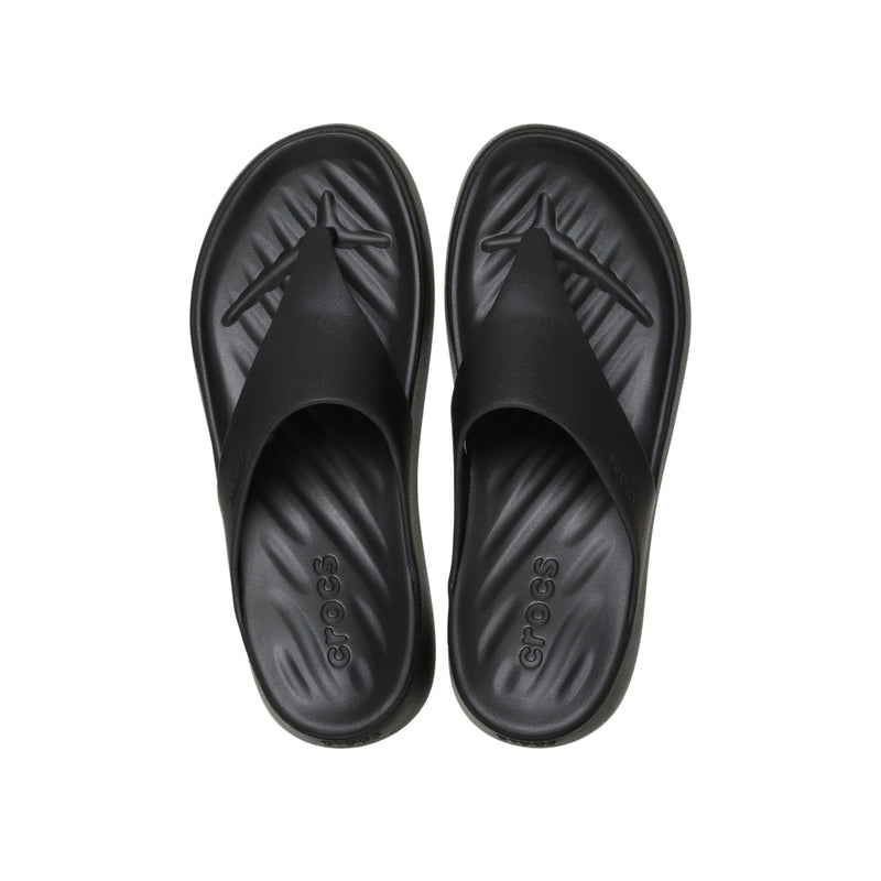 Dép Xỏ Ngón Nữ Crocs Getaway Triangle - Black