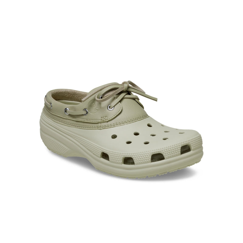 Giày Clog Unisex Crocs Classic Islander - Bone/Moth