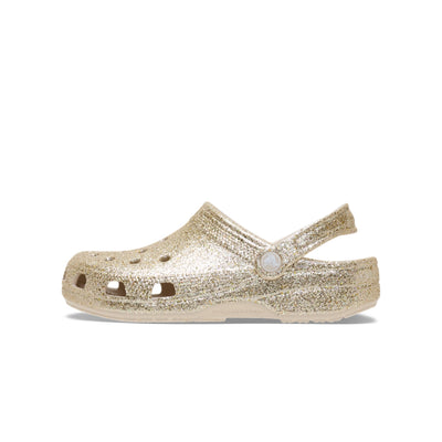 Giày Clog Unisex Crocs Classic Chunky Glitter - Sandstone