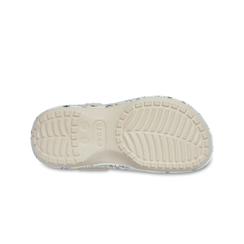 Giày Clog Nữ Crocs Classic Platform Peanuts