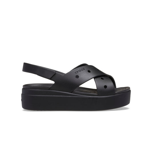 Xăng Đan Nữ Crocs Brooklyn 4U Cross Strap - Black