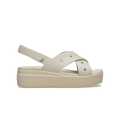 Xăng Đan Nữ Crocs Brooklyn 4U Cross Strap - Frappé
