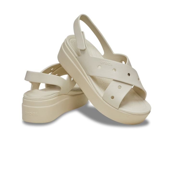 Xăng Đan Nữ Crocs Brooklyn 4U Cross Strap - Frappé - Crocs™ Việt Nam