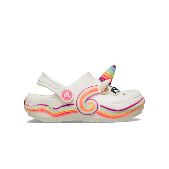 Giày Clog Trẻ Em Crocs Toddler Iam Unicorn Lights Classic - Chalk - Crocs™ Việt Nam