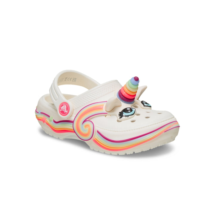 Giày Clog Trẻ Em Crocs Toddler Iam Unicorn Lights Classic - Chalk - Crocs™ Việt Nam