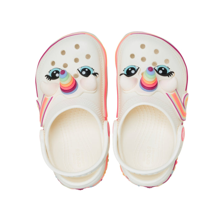 Giày Clog Trẻ Em Crocs Toddler Iam Unicorn Lights Classic - Chalk - Crocs™ Việt Nam