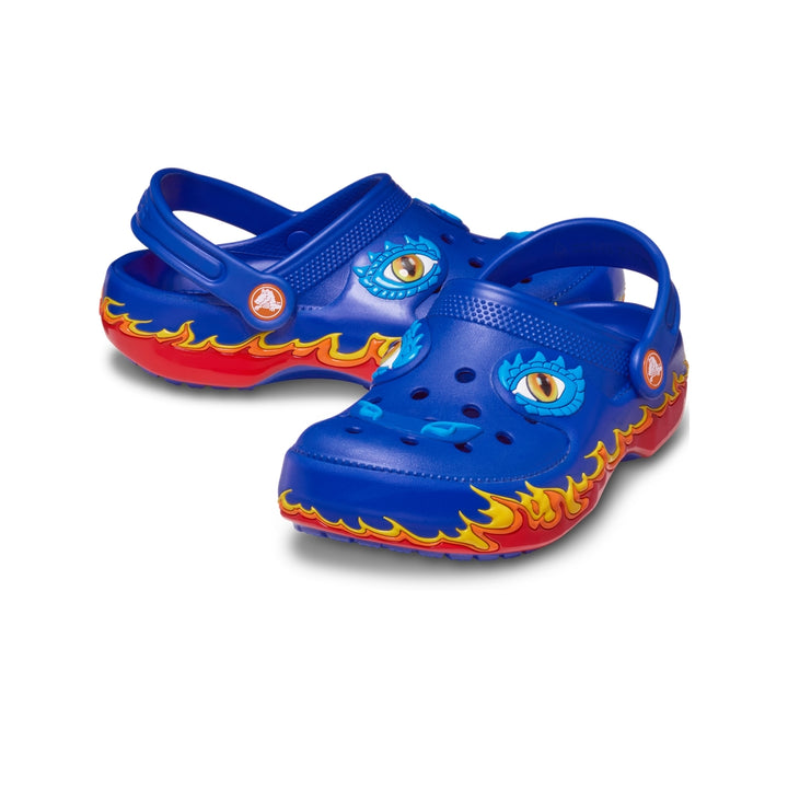 Giày Clog Trẻ Em Crocs Iam Dragon Lights Classic - Blue Bolt - Crocs™ Việt Nam