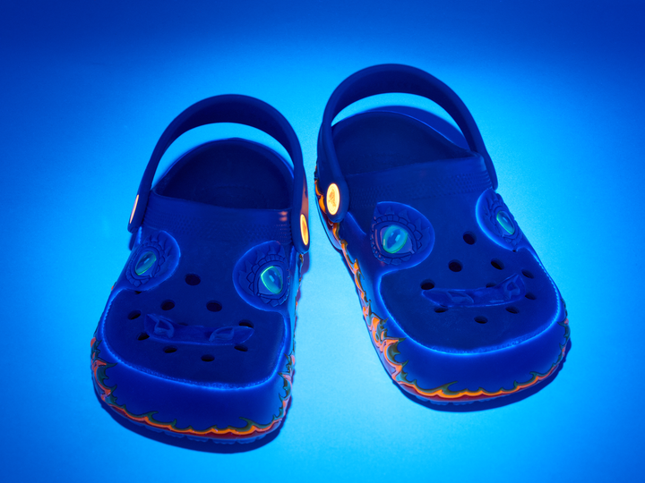Giày Clog Trẻ Em Crocs Iam Dragon Lights Classic - Blue Bolt - Crocs™ Việt Nam