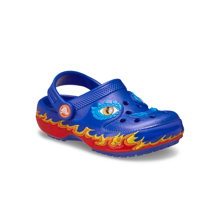 Giày Clog Trẻ Em Crocs Toddler Iam Dragon Lights Classic - Blue Bolt - Crocs™ Việt Nam