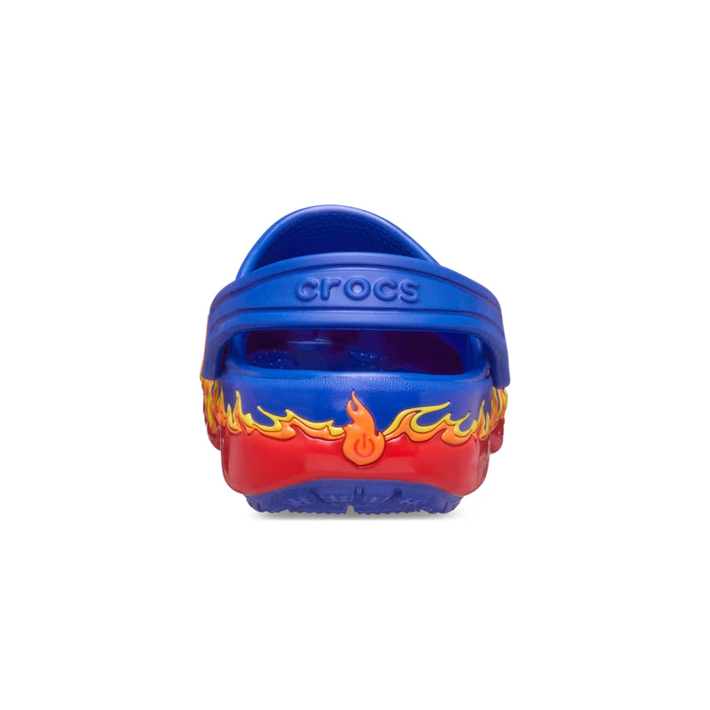 Giày Clog Trẻ Em Crocs Toddler Iam Dragon Lights Classic - Blue Bolt
