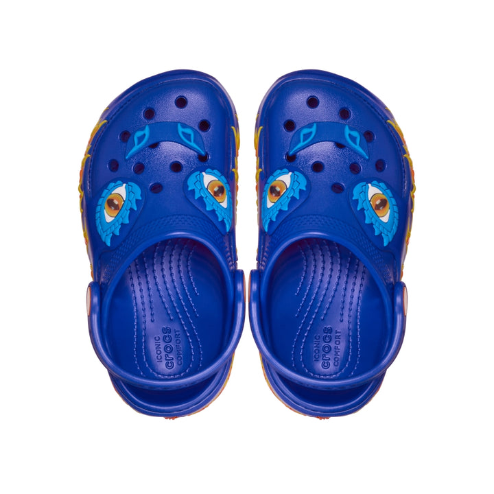 Giày Clog Trẻ Em Crocs Toddler Iam Dragon Lights Classic - Blue Bolt - Crocs™ Việt Nam