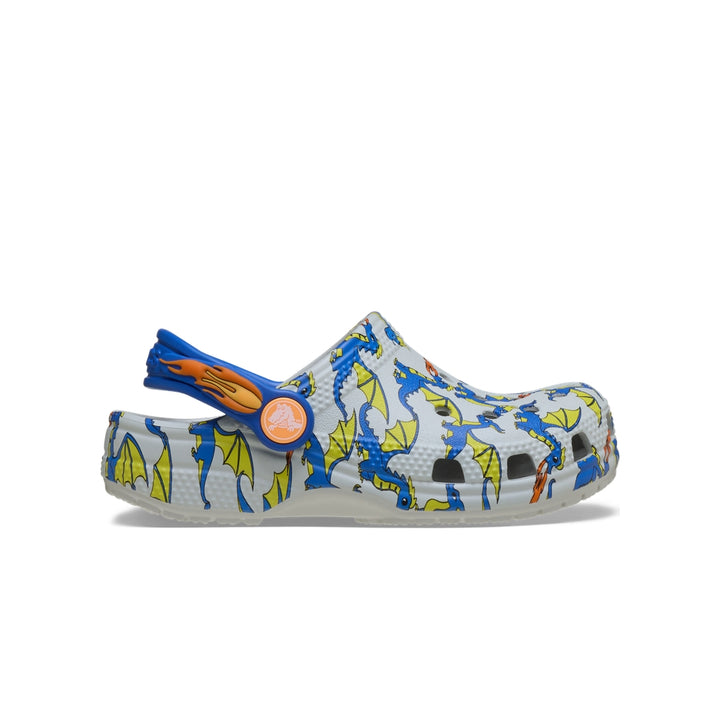 Giày Clog Trẻ Em Crocs Toddler Classic Dragon Graphic - Atmosphere - Crocs™ Việt Nam