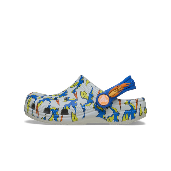 Giày Clog Trẻ Em Crocs Toddler Classic Dragon Graphic - Atmosphere - Crocs™ Việt Nam
