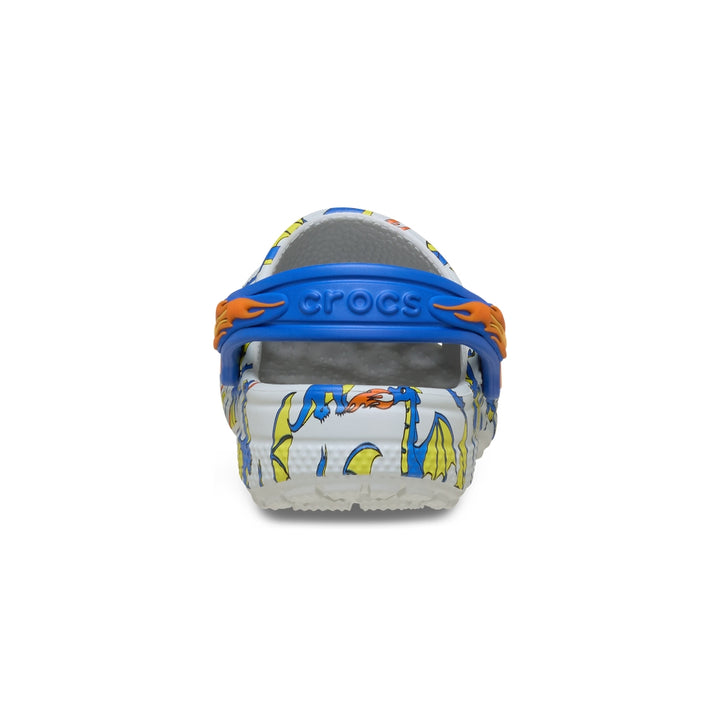 Giày Clog Trẻ Em Crocs Toddler Classic Dragon Graphic - Atmosphere - Crocs™ Việt Nam