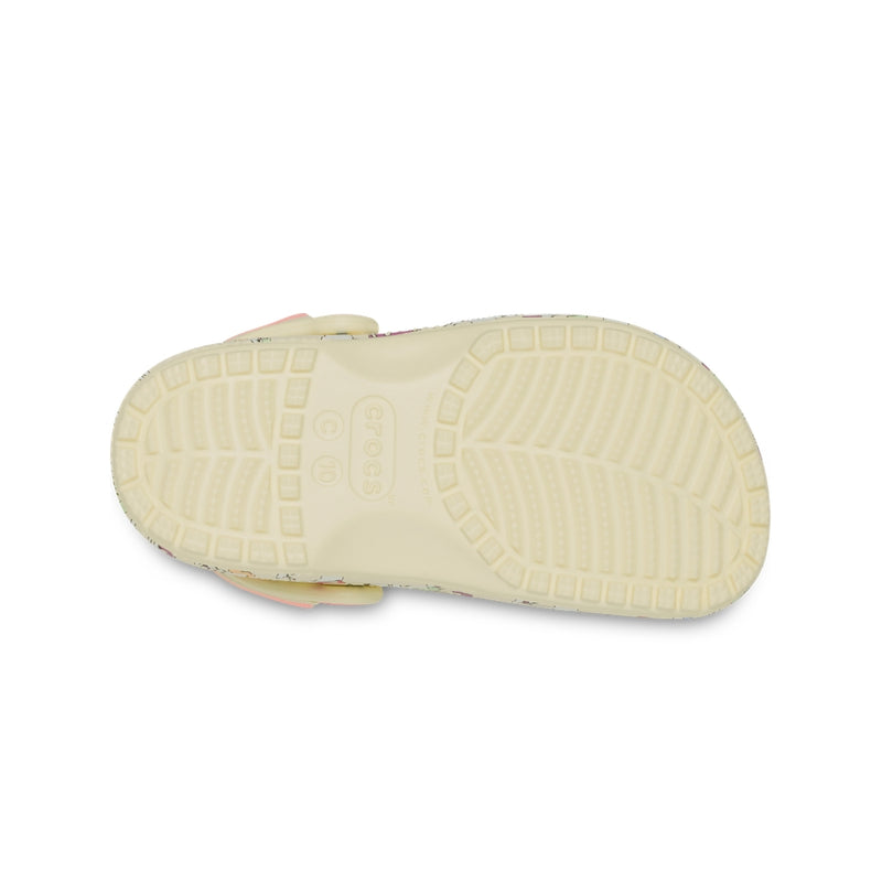 Giày Clog Trẻ Em Crocs Toddler Classic Unicorn Graphic - Yellow Light