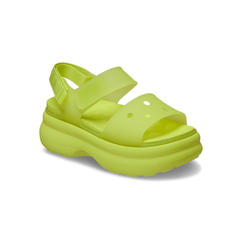 Xăng Đan Nữ Crocs Soho Frosted Y-Strap - Citrus