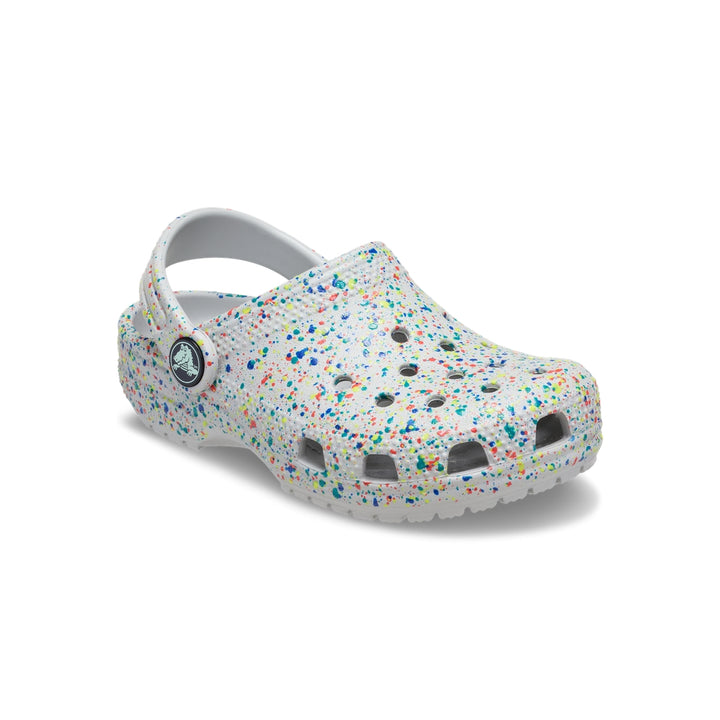 Giày Clog Trẻ Em Crocs Toddler Classic Glow Paint Splatter - Atmosphere - Crocs™ Việt Nam