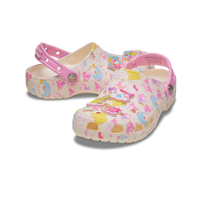 Giày Clog Trẻ Em Crocs Hello Kitty® &amp; Friends Pastel Classic
