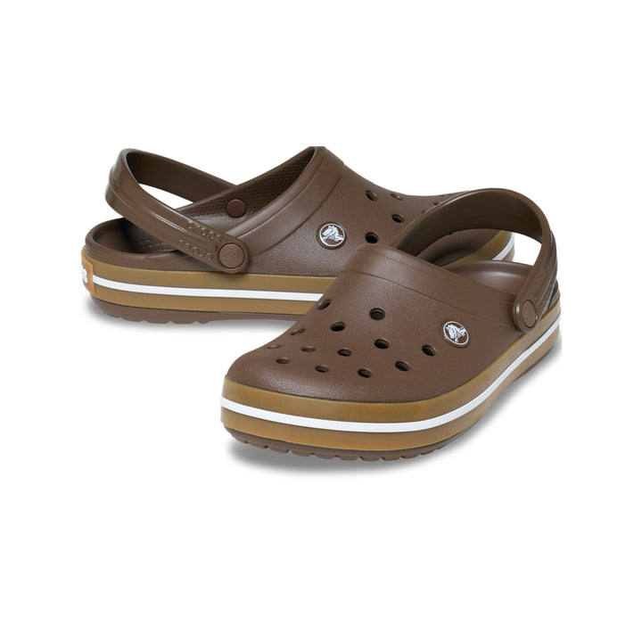 Giày Clog Unisex Crocs Crocband Gum - Carob