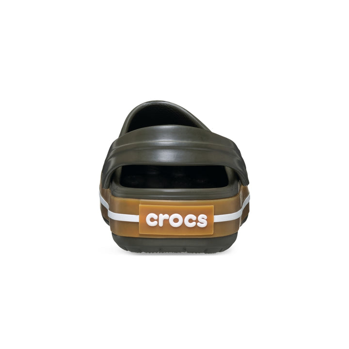 Giày Clog Unisex Crocs Crocband Gum - Deep Olive