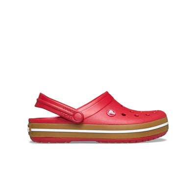 Giày Clog Unisex Crocs Crocband Gum - Court Red