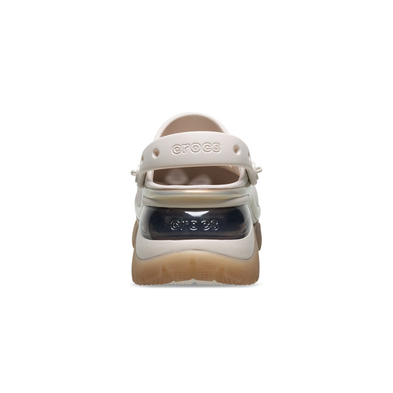 Giày Clog Nữ Crocs Super Bae - Cocoa Cream
